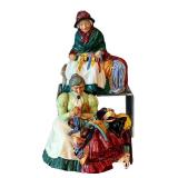 C7 - Royal Doulton Wardrobe Mistress HN2145 & Silks and Ribbons HN2017 (Lot of 2)