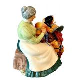 C7 - Royal Doulton Wardrobe Mistress HN2145 & Silks and Ribbons HN2017 (Lot of 2)