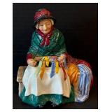 C7 - Royal Doulton Wardrobe Mistress HN2145 & Silks and Ribbons HN2017 (Lot of 2)