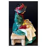 C7 - Royal Doulton Wardrobe Mistress HN2145 & Silks and Ribbons HN2017 (Lot of 2)
