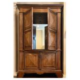 LR - Armoire Wardrobe - Vintage Oak