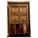 LR - Armoire Wardrobe - Vintage Oak