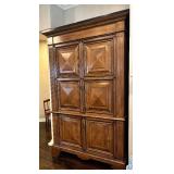 LR - Armoire Wardrobe - Vintage Oak