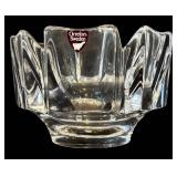 C2 - Orrefors Corona Crystal Bowl, Sweden