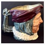 C7 - Toby Mugs (Lot of 3) including Royal Doulton Character Jug Simon the Cellarer