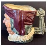 C7 - Toby Mugs (Lot of 3) including Royal Doulton Character Jug Simon the Cellarer