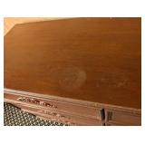 MB - Vintage Carved Wood Dresser - 6-Drawer