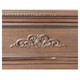 MB - Vintage Carved Wood Dresser - 6-Drawer