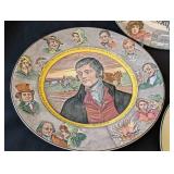 MB - Royal Doulton 10.5 in Plates - Classic Literary Figures (Lot of 5)