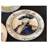 MB - Royal Doulton 10.5 in Plates - Classic Literary Figures (Lot of 5)