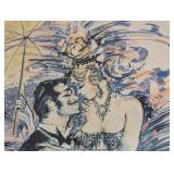 MB - Ba-Ta-Clan Music-Hall de Paris 1970 Poster by Jose Carvallo - Framed