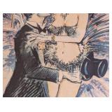 MB - Ba-Ta-Clan Music-Hall de Paris 1970 Poster by Jose Carvallo - Framed