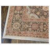 MB - Medallion Kashan Area Rug 63 x 90 in - TextraSoft Olefin - Made in USA