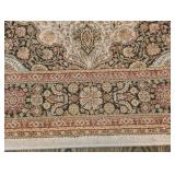 MB - Medallion Kashan Area Rug 63 x 90 in - TextraSoft Olefin - Made in USA