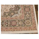 MB - Medallion Kashan Area Rug 63 x 90 in - TextraSoft Olefin - Made in USA