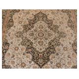 MB - Medallion Kashan Area Rug 63 x 90 in - TextraSoft Olefin - Made in USA