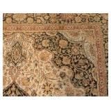 MB - Medallion Kashan Area Rug 63 x 90 in - TextraSoft Olefin - Made in USA