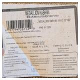 MB - Medallion Kashan Area Rug 63 x 90 in - TextraSoft Olefin - Made in USA