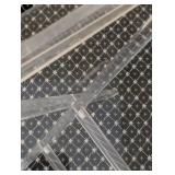 MB - Lucite Folding Tables Pair