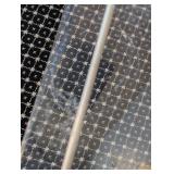 MB - Lucite Folding Tables Pair