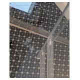 MB - Lucite Folding Tables Pair