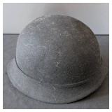 MB - Betmar Black Felt Hat with Feather - Cloche Style