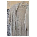 MB - Eileen Fisher Sweaters - 2 Medium, 1 Large - Open-Knit Crochet & Lightweight Knit Tops