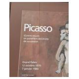 MB - Picasso Framed Museum Exhibit Print - Grand Palais 12 Oct 1979 - 7 Jan 1980