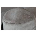 MB - Scala Pronto Vintage Black Felt Hat with Silver Sequin Bow - One Size