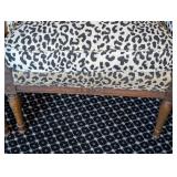 MB - Pair of Vintage Leopard Print Armchairs