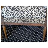 MB - Pair of Vintage Leopard Print Armchairs