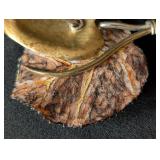 MB - Vintage Fabrice Paris Vintage Gold-Tone Heart Brooch & Earrings Set