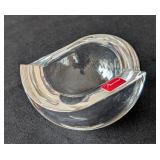 MB - Baccarat Crystal Rock Glass Tranquility Ashtray / Trinket Dish