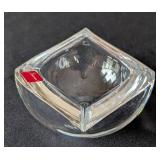 MB - Baccarat Crystal Rock Glass Tranquility Ashtray / Trinket Dish