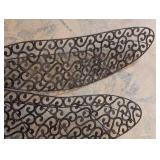 MB - Large Metal Dragonfly Wall Sculpture - 39 in tall x 26 in wide