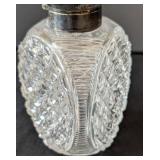MB - Crystal Decanter With Sterling Silver Top