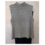 MB - St John Three-Piece Jacket Tank Top Pants Set - Jacket Size 8, Tank Size S, Pants Size 6