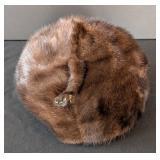 MB - Vintage Schlampps Minneapolis Mink Fur Hat