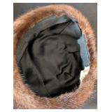 MB - Vintage Schlampps Minneapolis Mink Fur Hat