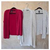 MB - EILEEN FISHER Cardigans (Lot of 3) - M, L, XL