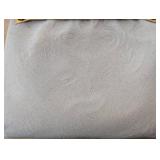 MB - Vintage French Beaded Purse, Light Blue, Hand-Made