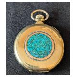 MB - Hamilton Vintage Pocket Watch - Gold-Tone Case