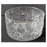 MB - Iittala Flora Bowl by Oiva Toikka (Nuutajärvi, 1966)