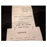 K - Pair Dark Wood Counter-Height Stools - Black Cushioned Seats