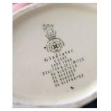 LR - Royal Doulton Five Character Mugs - Gladiator, Rip Van Winkle, Fat Boy & 2 Others