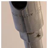 LR - Koch & Lowy Vintage Chrome Floor Lamp with 3 Globes - 58 in Tall