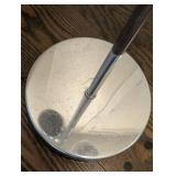 LR - Koch & Lowy Vintage Chrome Floor Lamp with 3 Globes - 58 in Tall