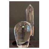 MB - Baccarat Crystal Pelican Sculpture