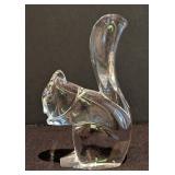 MB - Baccarat Crystal Squirrel Figurine -