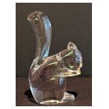 MB - Baccarat Crystal Squirrel Figurine -